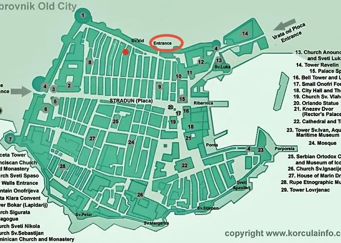 Old Town Olive Luxury For 3 Dubrovnik